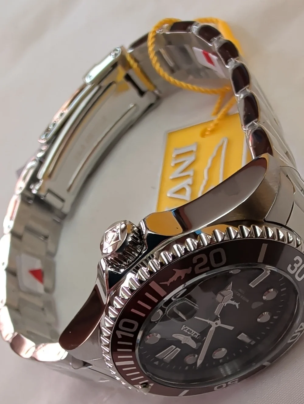 NWT Invicta Pro Diver 34mm Women’s Stainless Steel Watch – Brown Dial
